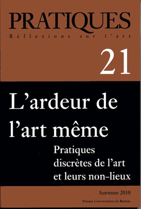 Revue Pratiques, Presses Universitaires de Rennes